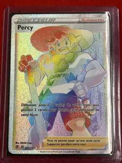 CARTE POKEMON PERCY 201/192 DRESSEUR RAINBOW SECRETE CLASH DES REBELLES EB02 FR - Image 1