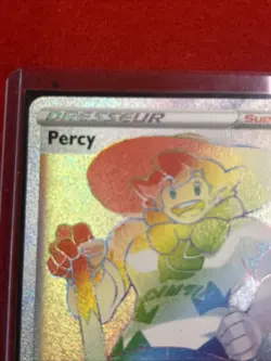 CARTE POKEMON PERCY 201/192 DRESSEUR RAINBOW SECRETE CLASH DES REBELLES EB02 FR - Image 3