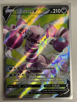 CARTE POKEMON DRASCORE V 175/185 FA FULL ART VOLTAGE ECLATANT EB04 FR - Image 1