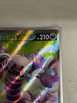 CARTE POKEMON DRASCORE V 175/185 FA FULL ART VOLTAGE ECLATANT EB04 FR - Image 4
