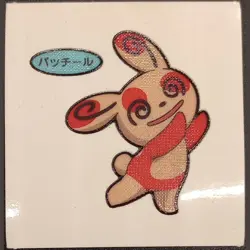 Spinda Daiichi Pan Sticker Pokemon Japanese Pokemon MP - Image 1