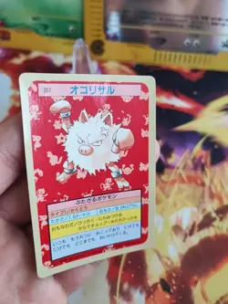 Pokemon Karte Card Rasaff Primpeap Topsun Japaness Blue Back 1995 VG 1. Print - Image 3