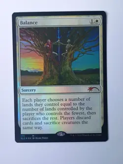 MTG Balance -FOIL - Secret Lair Drop #173 NM/M Unplayed - Image 1