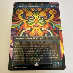Tishana's Tidebinder Foil Borderless The Lost Caverns of Ixalan NM MTG - Image 1