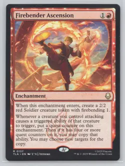 Firebender Ascension regular R Avatar: The Last Airbender 137 NM - Image 1