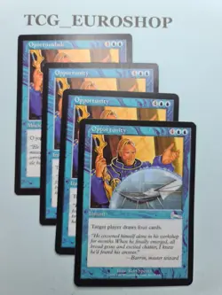 OPPORTUNITY▪PLAYSET▪URZA'S LEGACY▪1999▪EN×3 PT×1▪MTG▪NM(-) #01.221 - Image 1