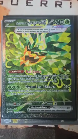 Teal Mask Ogerpon ex 211/167 - Pokemon TCG Twilight Masquerade - SIR NM - Image 1