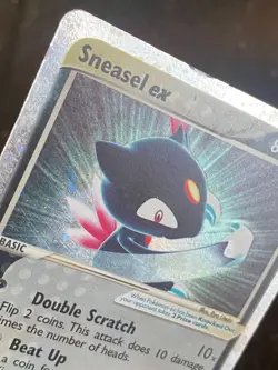 Pokemon TCG - Sneasel EX 103/109 EX Ruby & Sapphire (2003) Ultra Rare - MP/HP - Image 5