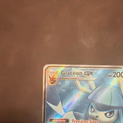 Pokemon TCG Glaceon GX 141/156 SM-Ultra Prism Full Art Ultra Rare Holo Card - Image 4