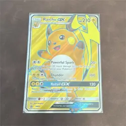 Pokemon TCG Raichu GX SM90 Full Art Promo Holo 210HP SM 2017 Card - Image 1