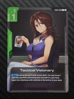 Gundam Card Game - Tactical Visionary (Promo) ST07-014 C - NM - Image 1