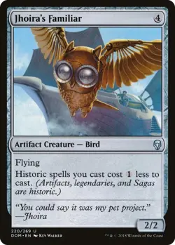 Jhoira's Familiar U Dominaria 220 NM - Image 1