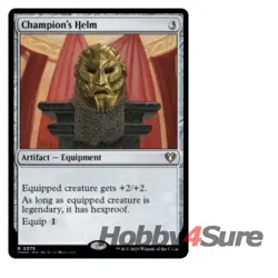 Champion's Helm M/NM Magic: The Gathering MTG Commander Masters - Image 1