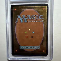 MTG Unlimited Throne of Bone CGC 9 Mint 1993 - Image 4