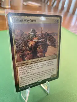2022 - MTG - Fallaji Wayfarer - Dominaria United - Rare - Human Scout - 1BK - Image 3