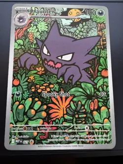 Haunter 027 Black Star Promo Holo Mega Evolution Gengar Battle Deck Exclusive NM - Image 1