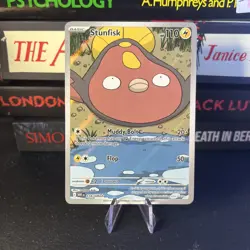 POKEMON TCG - Stunfisk - White Flare 118/086 - NM/M (IR) - Image 1