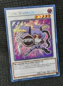 Yu-Gi-Oh! Junk Warrior Chibi *SECRET RARE* BLMM-EN009 1st Edition NM/M - Image 1