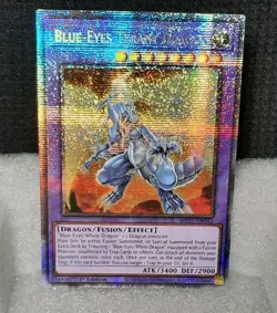 Yu-Gi-Oh! Blue-Eyes Tyrant Dragon *PRISMATIC SECRET RARE* MP25-EN042 1st Ed NM - Image 1