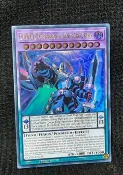 Yugioh! D/D/D/D Dimensional King Arc Crisis *ULTRA RARE* DOOD-EN035 1st Ed NM/M - Image 1
