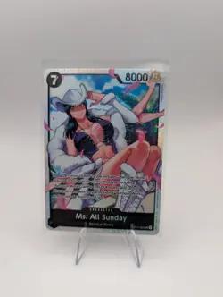 Ms. All Sunday SR The Azure Sea's Seven OP14-084 English NM - Image 1
