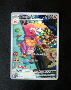Pokemon Card TCG - Crocalor 202/193 - Paldea Evolved - Illustration Rare - NM ⭐ - Image 1