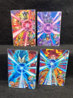 Super Dragonball Heroes Trading Cards SH2-CCP 4cards complete 3D CP / A /014 - Image 1