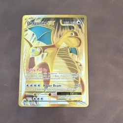 Pokemon TCG Dragonite EX 106/108 XY Full Art Ultra Rare Holo 2016 Card - Image 1
