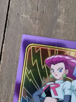 TEAM ROCKET 3 OF Pokemon Card Topps TV Animation Tin Topper 2000 Jumbo OVERSIZED - Image 5