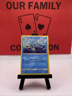 Horsea 3/12 McDonald’s Promo Pokemon TCG Holo 2018 LP - Image 1
