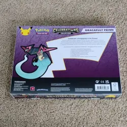 Pokemon Dragapult Prime Celebrations Collection Box Damage Factory Sealed - Image 3
