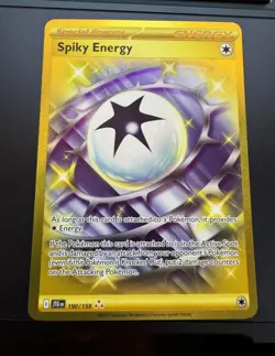 Pokemon - Spiky Energy 190/159 Journey Together Gold Hyper Rare NM - Image 1