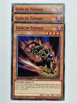 Yu Gi Oh - 3x SGX3-ENC10 Goblin Zombie - Common - Image 1