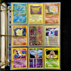 Vintage Pokemon Movie 2000 Inspired Binder lot collection Cards wotc Holo & More - Image 1