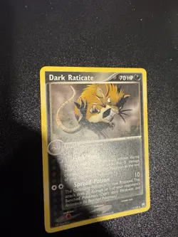 Pokemon Card - Dark Raticate EX Team Rocket Returns 17/109 NM - Image 2