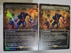 MTG SECURE THE WASTES SECRET LAIR FOIL + REGULAR FREE SHIPPING EX-MINT COND!!! - Image 1