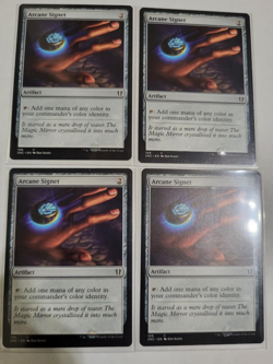MTG ARCANE SIGNET 4X FREE SHIPPING EX COND - Image 1