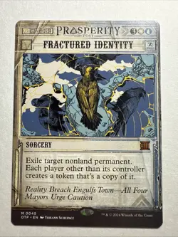 MTG - Fractured Identity - Outlaws of Thunder Junction: Breaking News - NM - Image 1