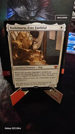 Yoshimaru, Ever Faithful Commander: Kamigawa: Neon Dynasty Regular - Image 1