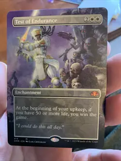 Test of Endurance SHOWCASE / Magic MTG / Dominaria Remastered - NM - Image 1
