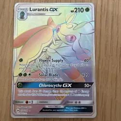 Pokemon Lurantis GX Holo Rare Sun and Moon 150 / 149 NM - Image 1