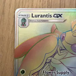 Pokemon Lurantis GX Holo Rare Sun and Moon 150 / 149 NM - Image 5