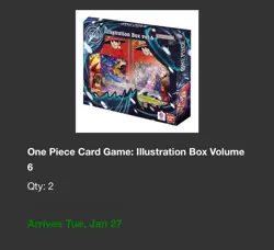 One Piece Card Game Illustration Box Vol.6 IB06 (EN) IN HAND - Image 2