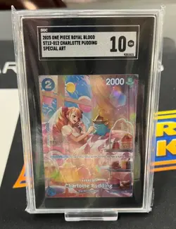 SGC 10 2025 One Piece Royal Blood #ST12-012 Charlotte Pudding Special Art - Image 1