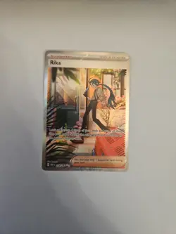 Pokemon TCG Rika 258 Paradox Rift Trainer Special Illustration Card 258/182 - Image 4