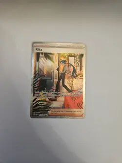 Pokemon TCG Rika 258 Paradox Rift Trainer Special Illustration Card 258/182 - Image 5