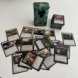 Magic The Gathering Dark Ascension Tin + Random Card Lot MTG Vintage - Image 1