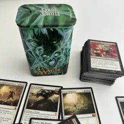 Magic The Gathering Dark Ascension Tin + Random Card Lot MTG Vintage - Image 2