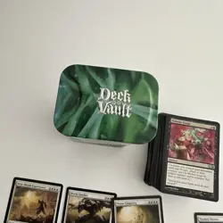 Magic The Gathering Dark Ascension Tin + Random Card Lot MTG Vintage - Image 5