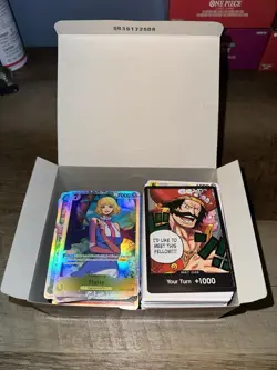 OP13 Carrying On His Will Open Booster Box Bulk One Piece Card Game English - Image 1